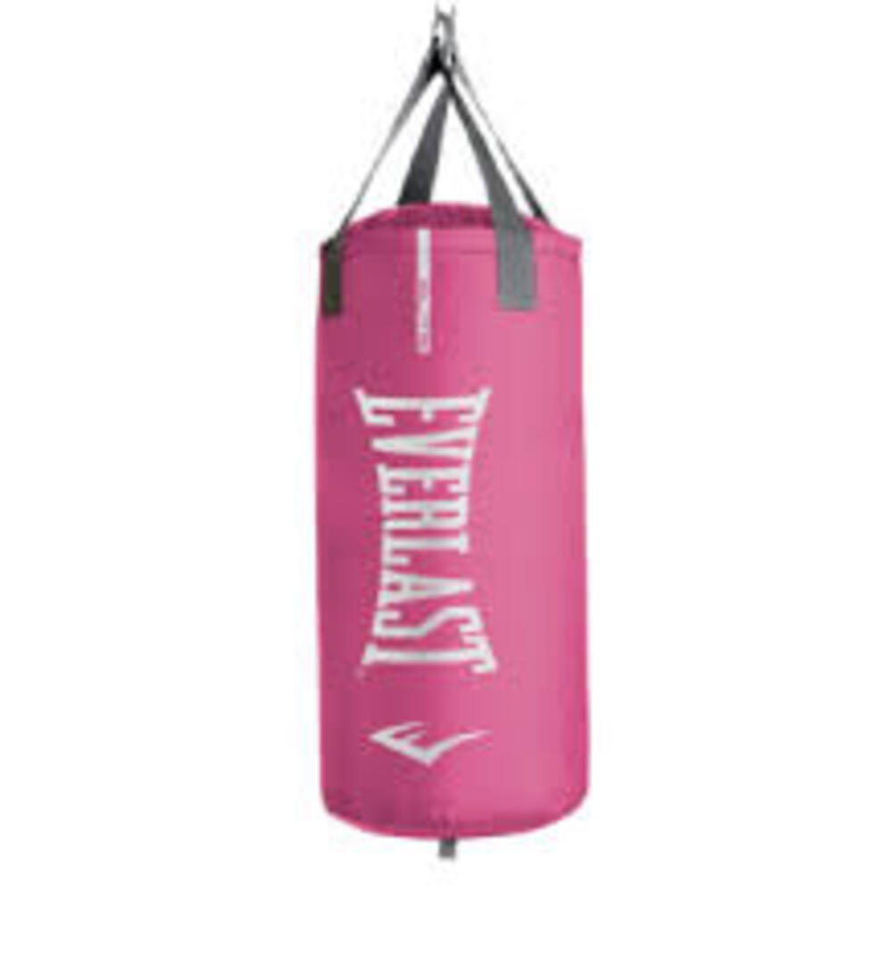 Saco Everlast 40 Libras Rosado 13X28