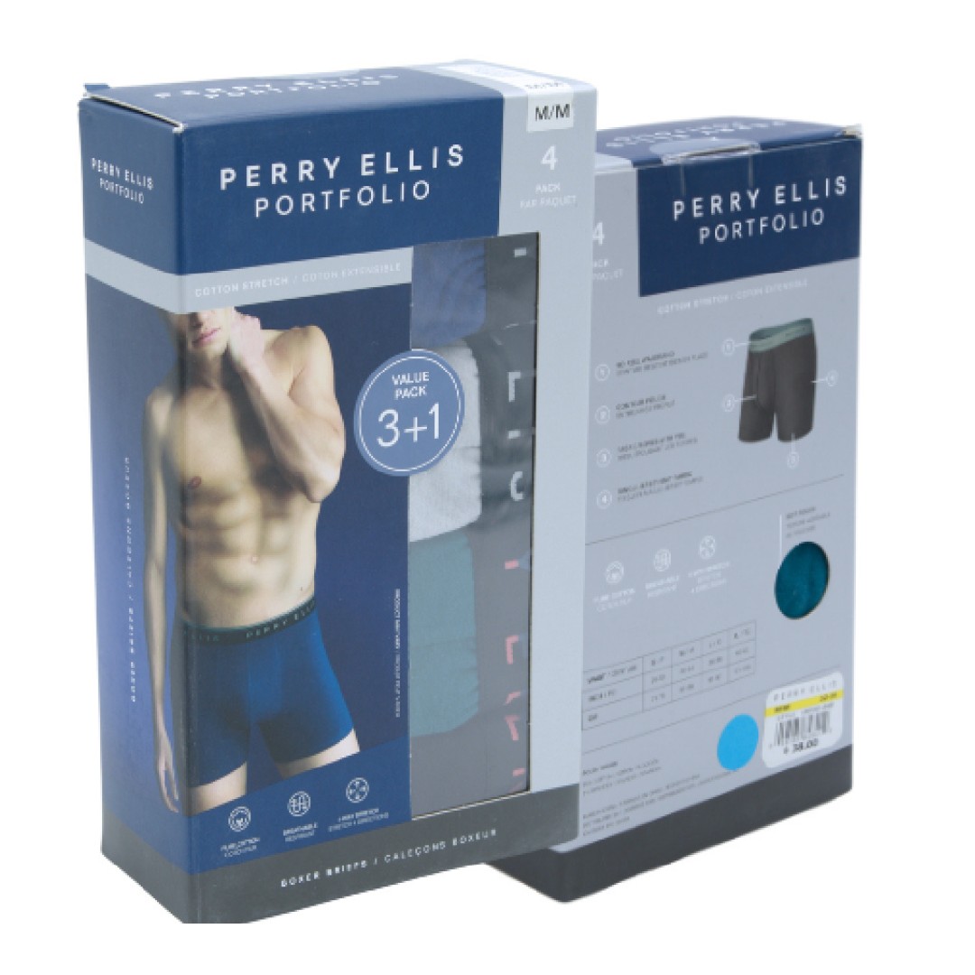 Boxer Interiores Perry Ellis S