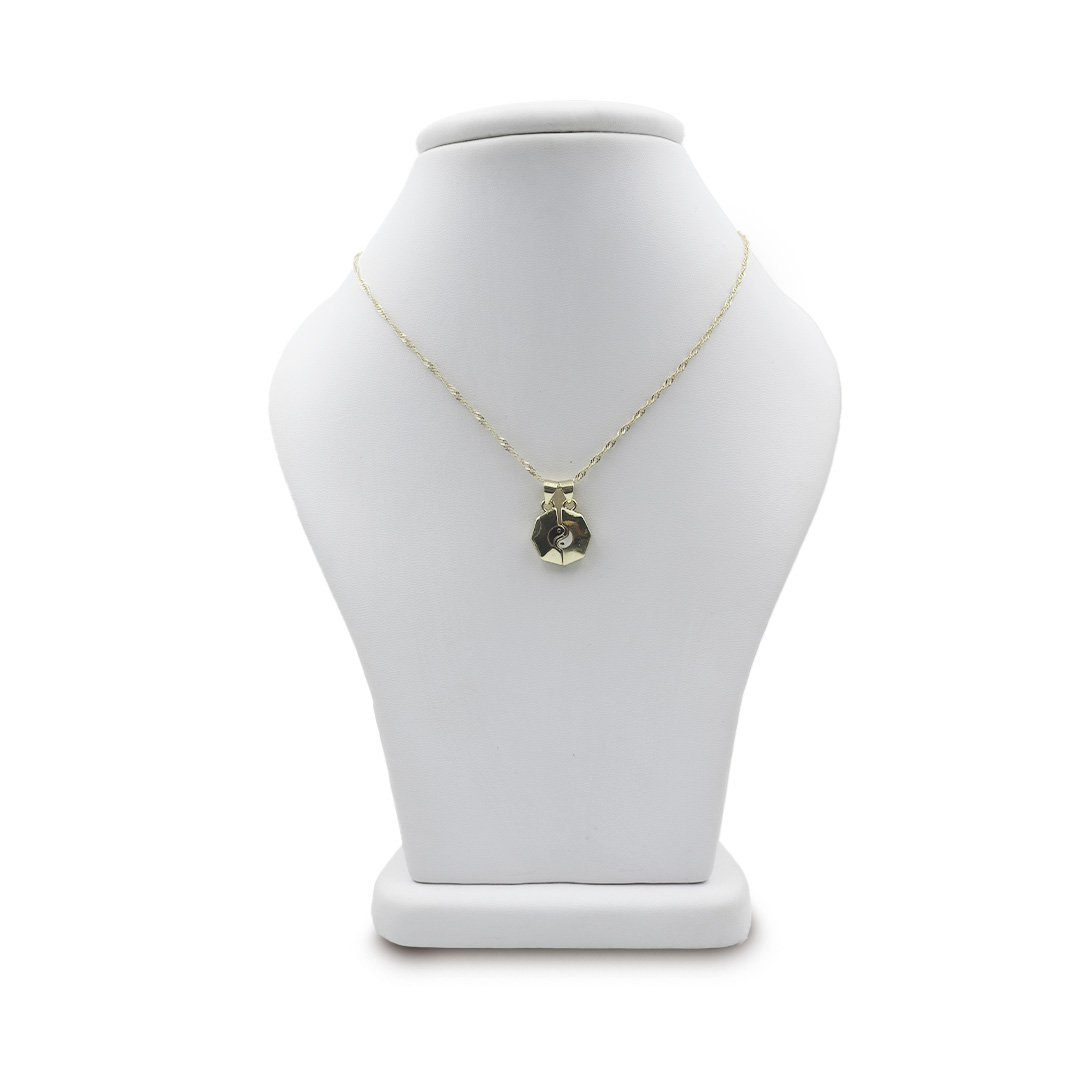 Collar de pareja modelo Yin yang