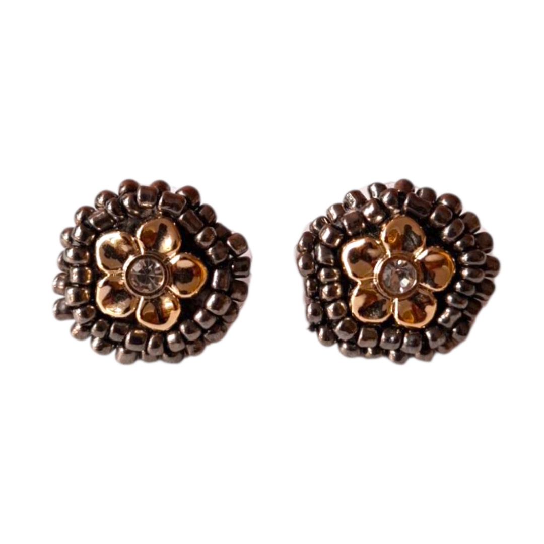 Zarcillos Danika Accesorios Flores Afra Grises