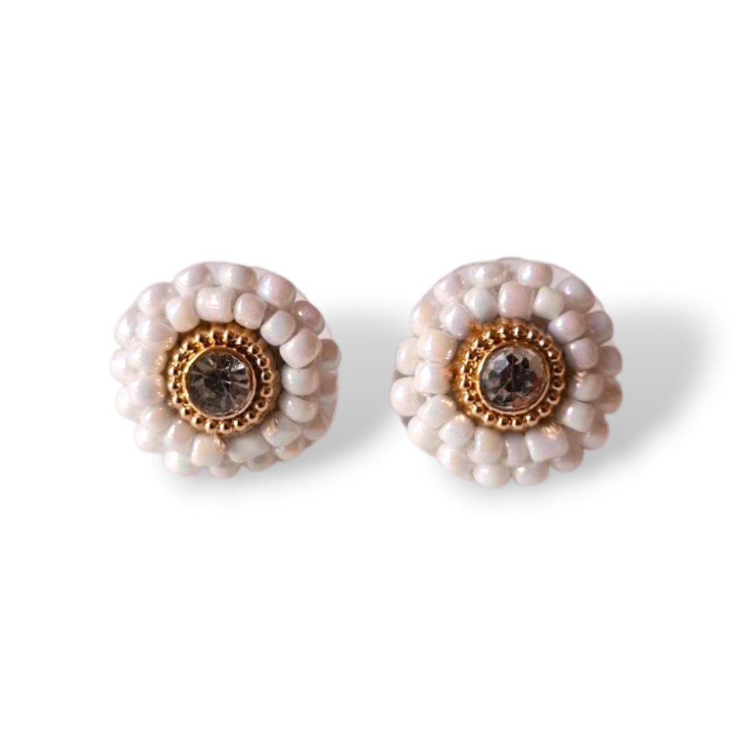 Zarcillos Danika Accesorios Tessa Blancos