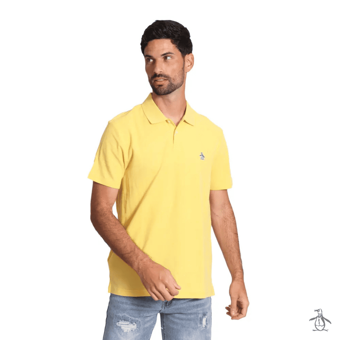 Polo Basica Amarilla Original Penguin