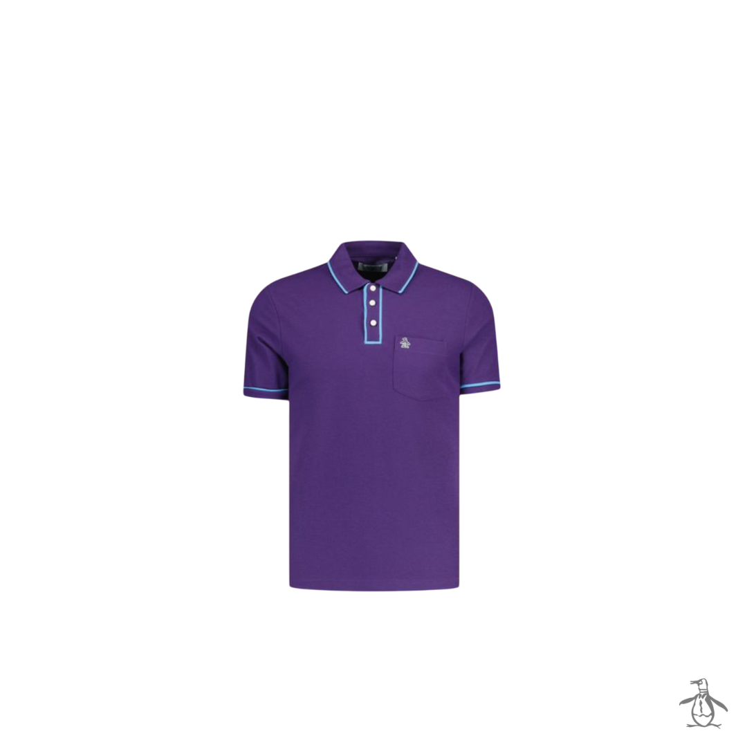 Polo Mora Detalle Cuello Original Penguin