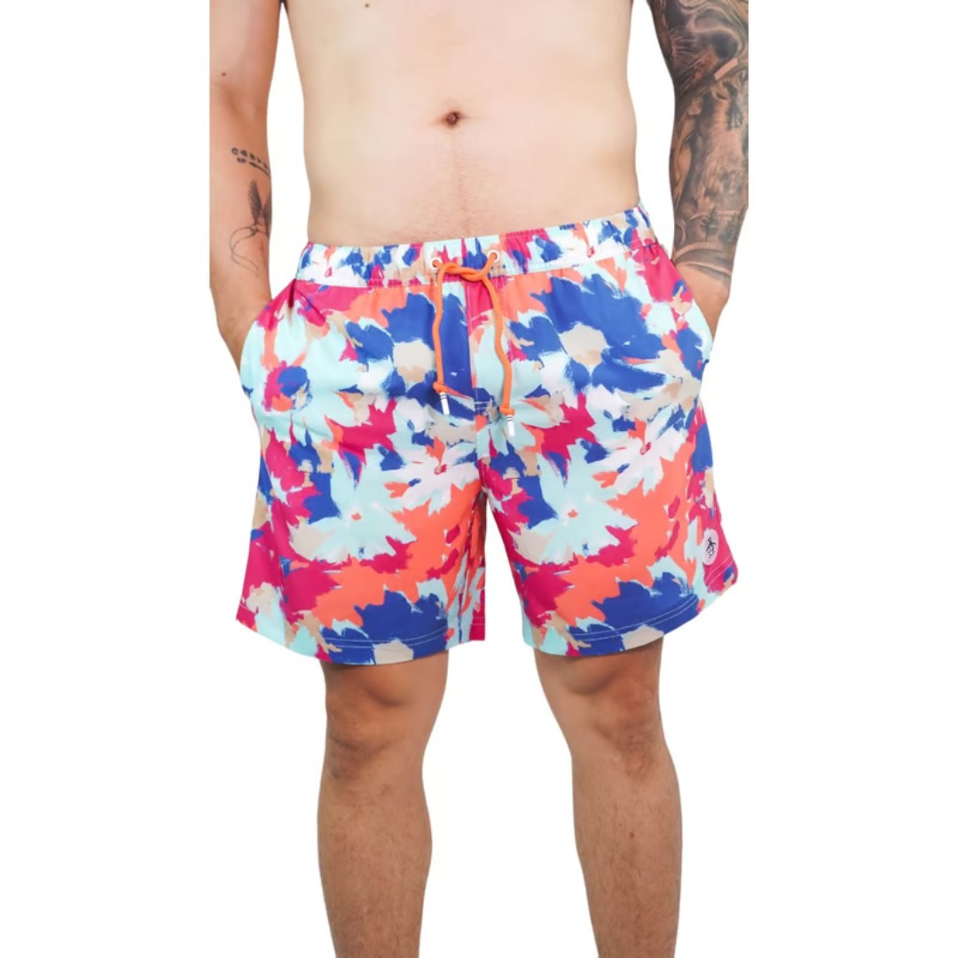 Bañador Estampado Abstracto Original Penguin