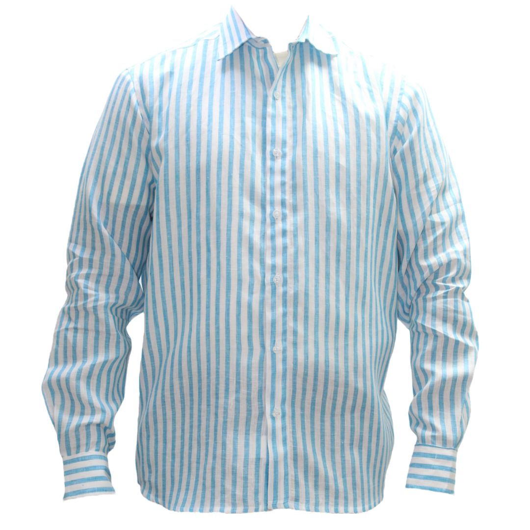 Camisa Cab M/L Unicolor Lino Usa Jeans Wear