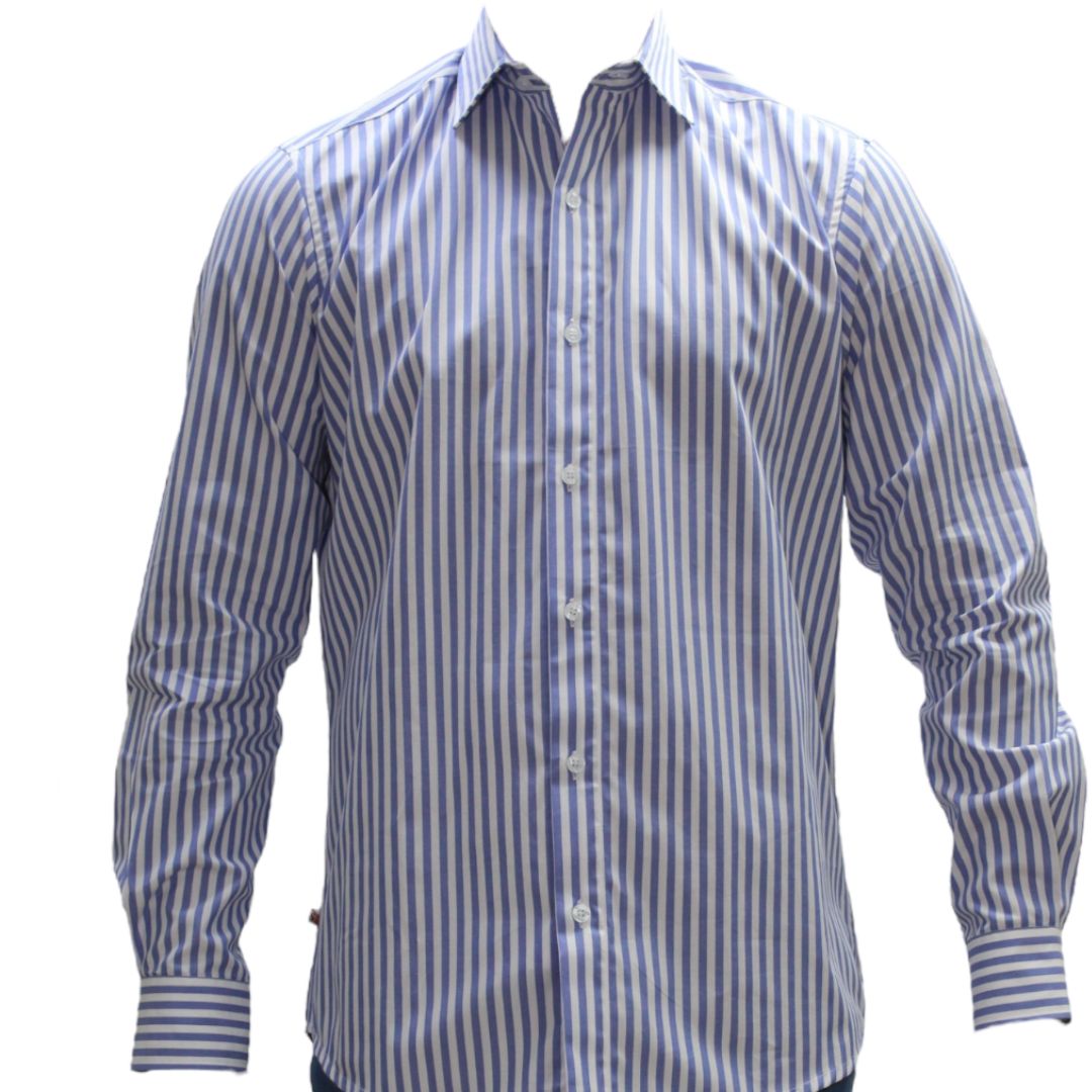 Camisa Caballero M/L Pinta Classica Rayas Usa Jeans Wear