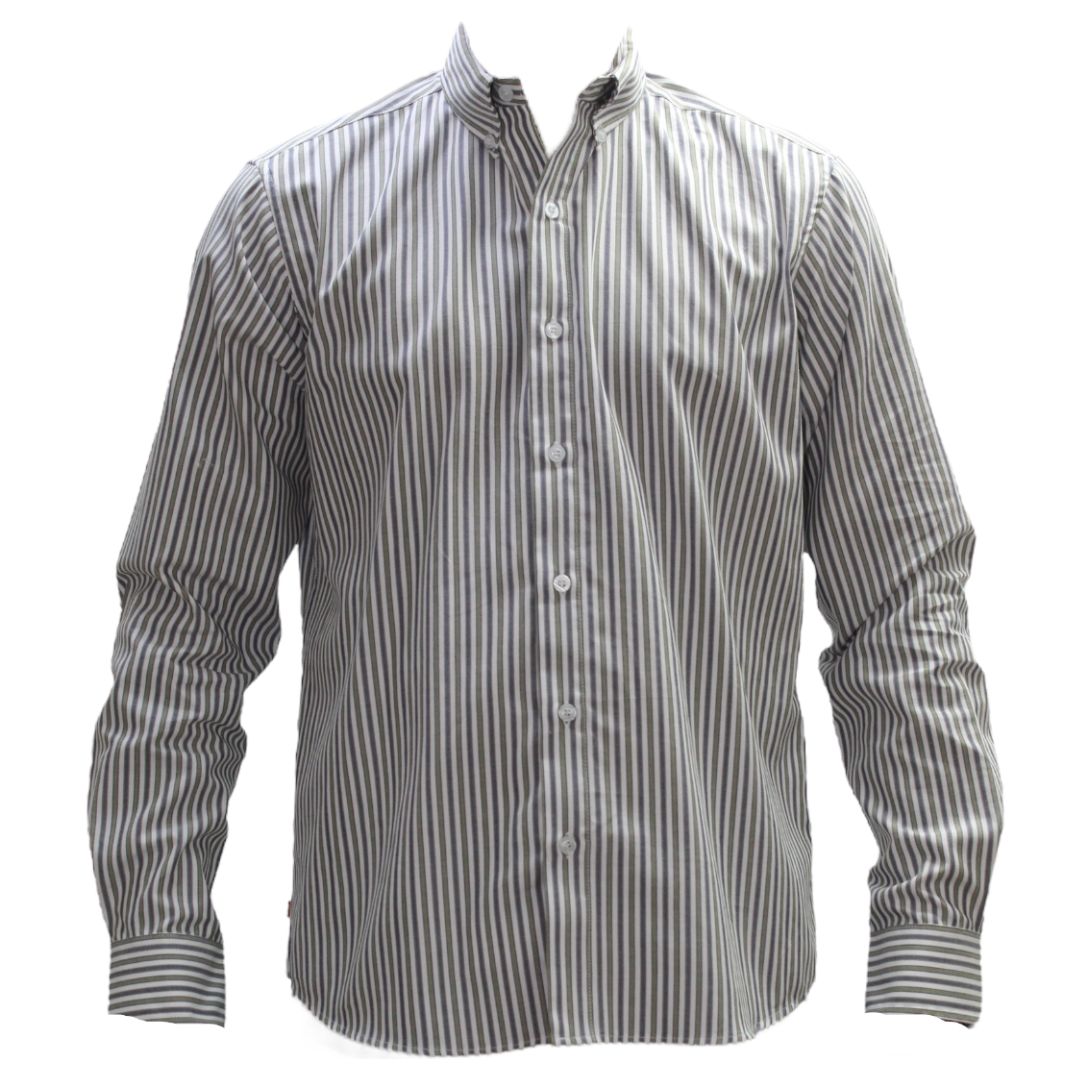 Camisa Caballero M/L Pinta Classica Rayas Usa Jeans Wear