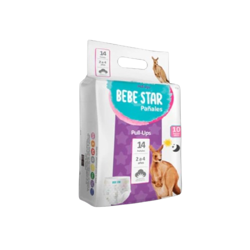 Pañales Bebe Star para bebé talla Pull-Ups