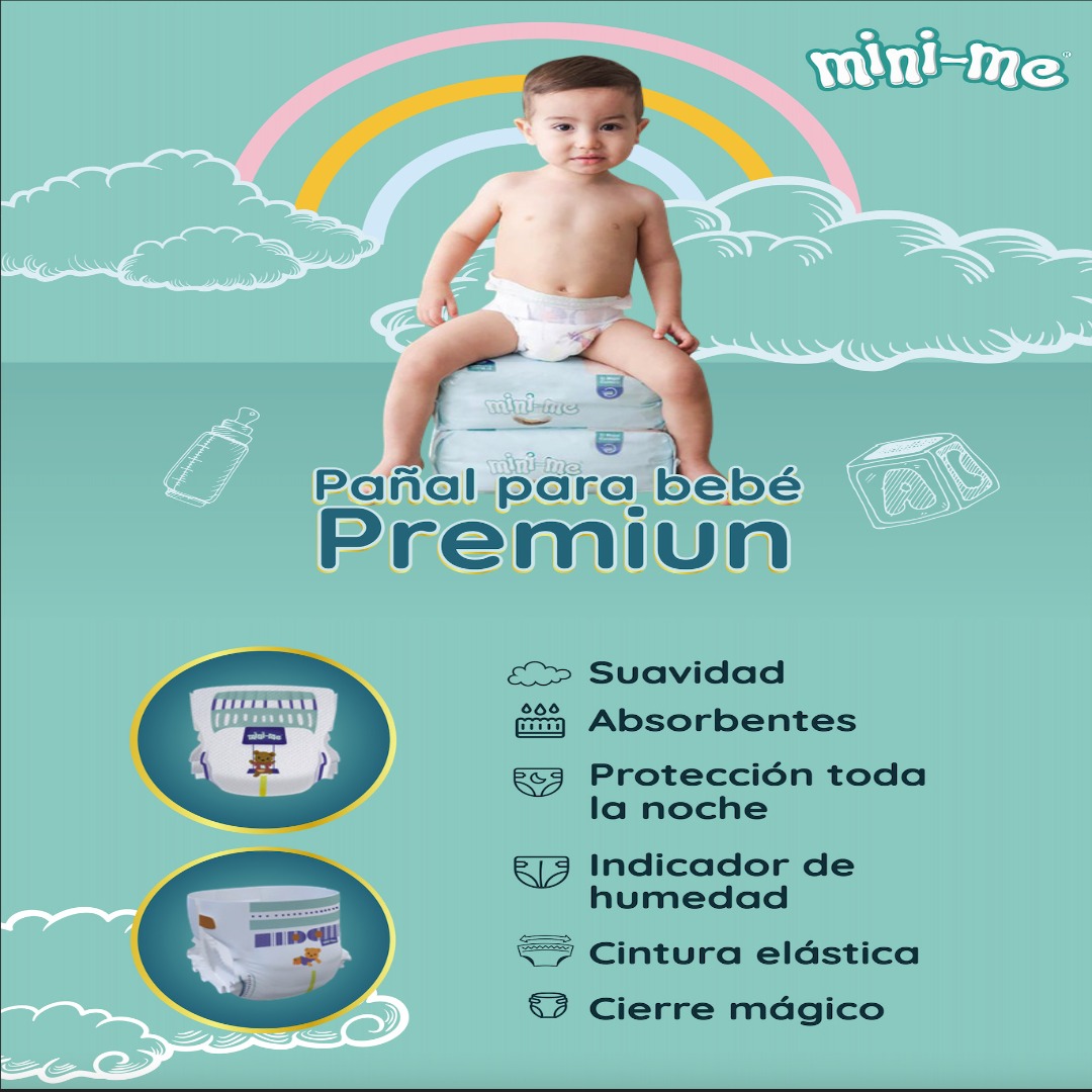 Pañales Mini-me para bebé Swim Pants talla XXG - Vista 2