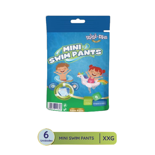 Pañales Mini-me para bebé Swim Pants talla XXG