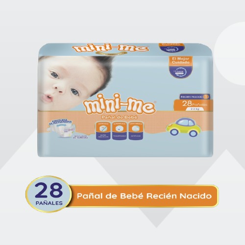 Pañales Mini-me para bebé recien nacido