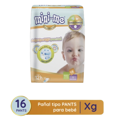 Pañales Para Bebé Tipo Pants Talla XG