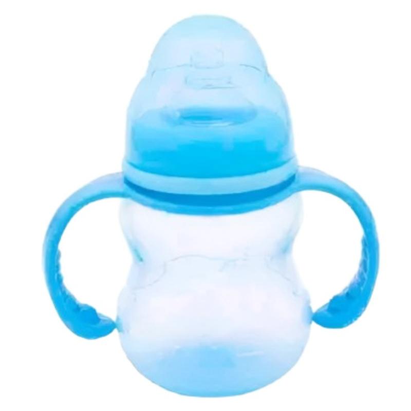 Biberón A Vaso De 240ml/8oz Azul Genial Para Bebé